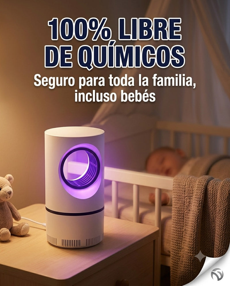 Lampara Mata Mosquitos Zancudos Luz Uv